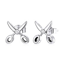 Small Scissors Women Earrings - £5.79 GBP
