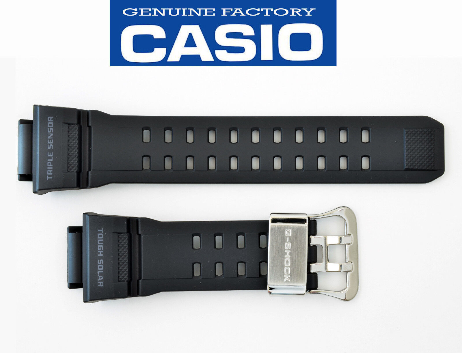 Casio G-Shock GW-9400 Watch Band Black rubber Strap GW-9400-1  - $89.95