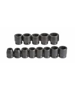 Allen - 13 Pc 3/4 Dr. 6 Pt. Impact Socket Set 3/4 - 1-1/2 w Metal Box 19... - £140.13 GBP