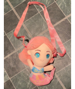 9&quot; Mermaid Plush Child&#39;s Peach Color Purse *Pre-Owned/Nice* ooo1 - $19.13 CAD