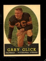 1958 Topps #19 Gary Glick Ex Steelers *X85257 - £3.66 GBP