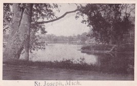 St. Joseph MI Michigan Lake View Postcard E03 - $6.99