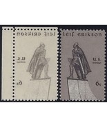 1359 - Reverse Offset Image Error / EFO &quot;Leif Erikson&quot; Mint NH - $82.04 CAD