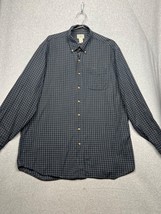 LL Bean Plaid Check Button Up Shirt Mens Sz XL Tall Long Sleeve Casual O... - £24.13 GBP