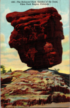 The Balanced Rock, Garden of the Gods Denver CO Vintage Postcard (D8) - £6.09 GBP