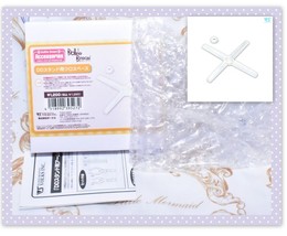 BJD Volks Dollfie Dream DD Cross Base Stand Compact Clear Display Accessory - $16.40