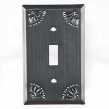Single Switch Covers with Chisel in Country Tin - pack 4 - £37.80 GBP
