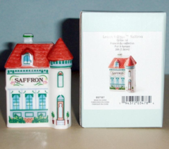 Lenox Spice Village &quot;SAFFRON&quot; Porcelain Mini Jar 2nd Edition 3&quot;H New In Box - €56,35 EUR