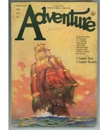 Adventure Pulp Magazine February 20th 1926 2/20/1926 Talbot Mundy Tros o... - £58.08 GBP