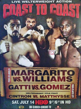 ANTONIO MARGARITO vs PAUL WILLIAMS 8X10 PHOTO BOXING POSTER PICTURE GATT... - $4.94