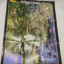 Inquest The Gaming Magazine The World Of Paladon Campaign Map Settlement... - $27.71