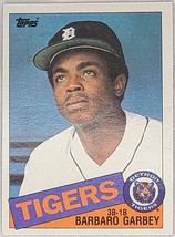 1985 Topps Baseball #243 Barbaro Garby Detroit Tigers 3rd 1st Base - £3.09 GBP