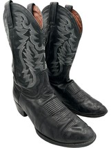 Red Ranch DPRR102 Men&#39;s Black Leather Boots Size 9.5D - EUC - $1,225.39 MXN