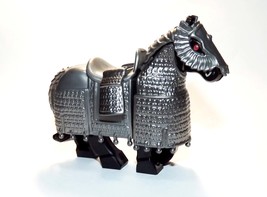 NWTOYS Black Knight War Horse animal with Armor Custom Minifigure From US - £7.28 GBP