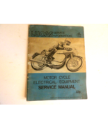 Lucas Service Information Motorcycle Electrical Service Manual - $16.83