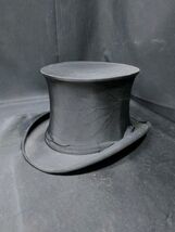 Original 1870s Collins &amp; Fairbanks Boston 19th Century Collapsable Top Hat - $209.14 CAD