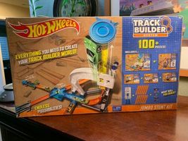 Stem concept Toys - Hot Wheels Track Builder JUMBO Stunt KIT 100+ Pieces... - £31.24 GBP