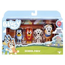 Bluey and Friends 4 Pack of 2.5-3&quot; Poseable Figures - £15.53 GBP