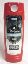 Old Spice Dirt Destroyer Body Wash Steel Courage 16 Oz.  - £26.96 GBP