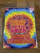 Kids Tattoos Peace Love - $11.76