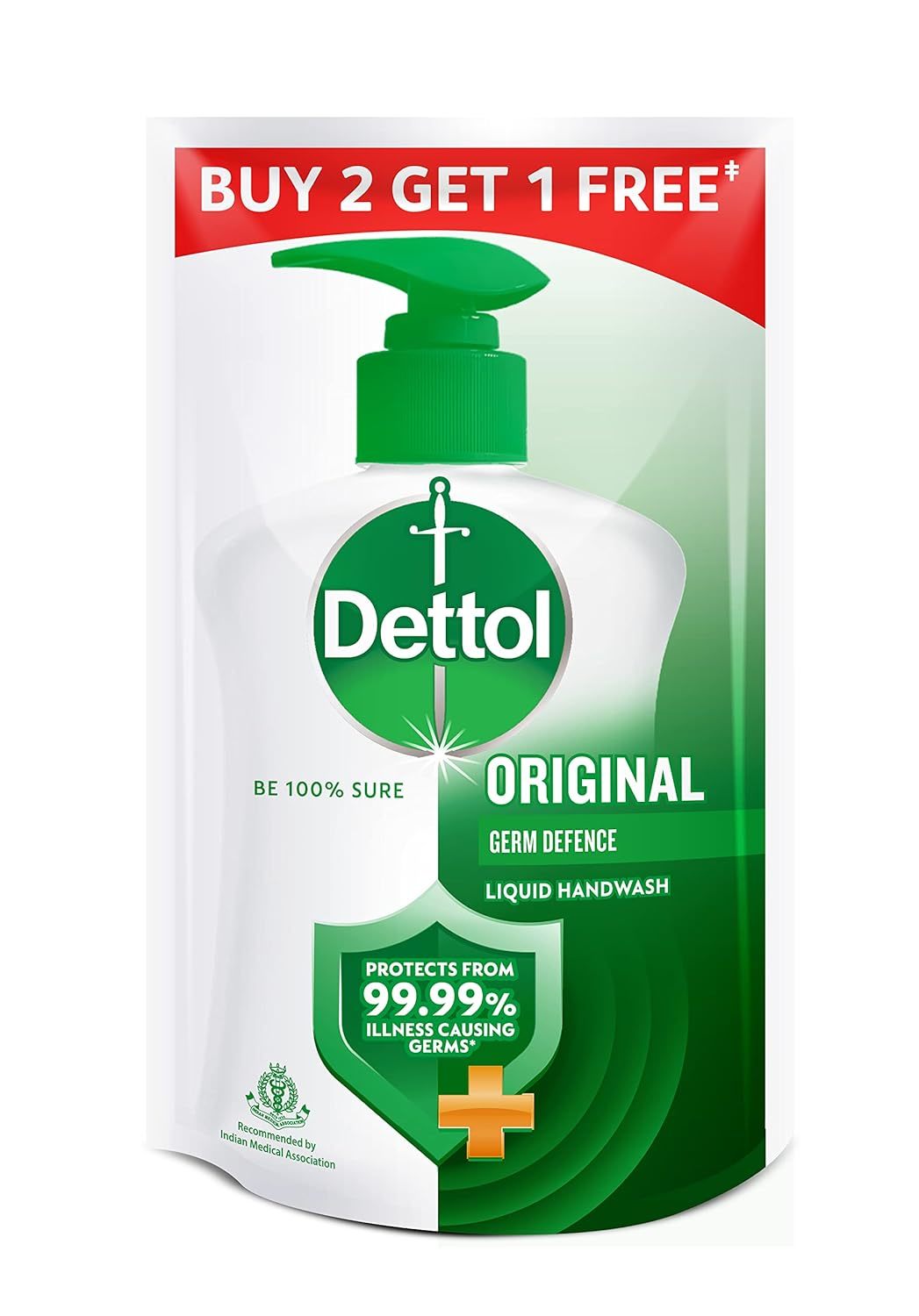 Dettol Liquid Hand Soap 175ml Original Refill (Package May Vary) Pack of 3 - $40.99
