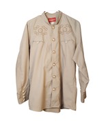 Rangers Collection Men&#39;s Embroidered Charro Western Shirt L - $24.50