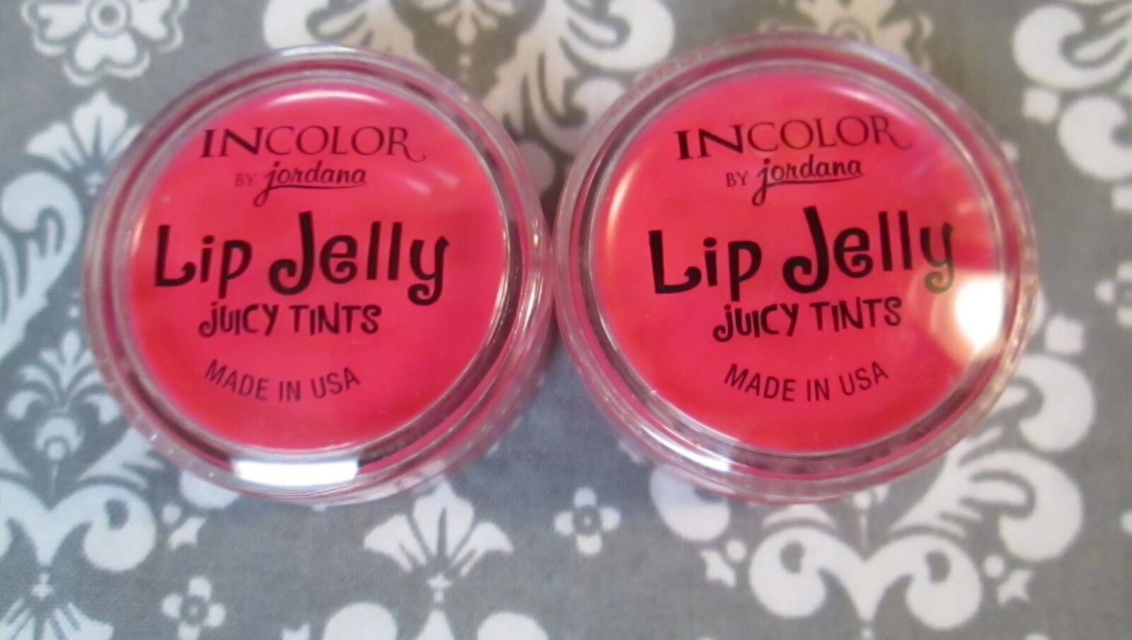 InColor by Jordana Lip Jelly Juice Tints 03 WATERMELON DELITE Lot of 2 NOS ~~ A1 - $7.00