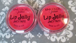 InColor by Jordana Lip Jelly Juice Tints 03 WATERMELON DELITE Lot of 2 N... - £5.57 GBP