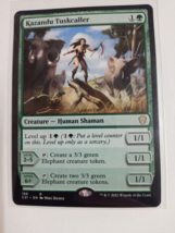 Kazandu Tuskcaller Magic The Gathering Rare Commander 2021 196 - €2,06 EUR