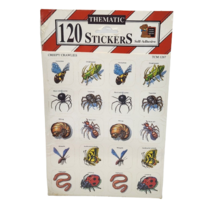 Vintage Thematic Stickers Creepy Crawlies Bugs Snake Fly Sealed New In Package - £14.85 GBP