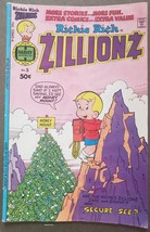 Richie Rich Zillionz Aug 1977 &#39;Are The Riches Zillionz zafe and zound?&#39; # 5 - £3.09 GBP