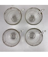 Royal Drape Punch Cup Set of 4 - Vintage Entertainment/Party/Holiday Gla... - $19.39 CAD