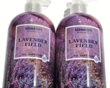 2pack Aroma Home Slatkin + Co Lavender Field Gel Hand Soap + Essential O... - $25.99