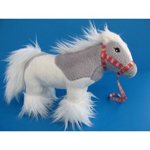 American Girl Plush White Shetland Pony Horse Stuffed Animal Toy 2018 7&quot; - £10.84 GBP