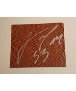 Jameel McClain signed autographed Football Cut Signature Ravens Giants - £3.16 GBP