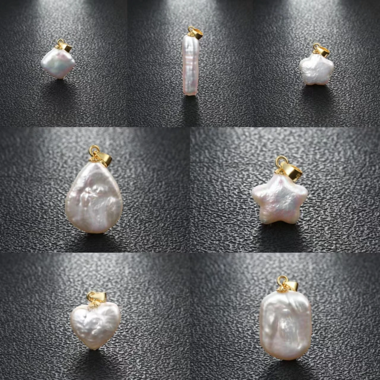 Real Baroque Natural Freshwater Pearls Multiple styles Pendant Head 925 ... - $16.91