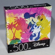 Disney Minnie Mouse I Love Summer 500 PC Jigsaw Puzzle Spinmaster Sealed 11x14 - $9.95