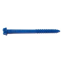 1/4&quot; x 3-1/4&quot; Blue Slotted Hex Tapcon Concrete Screws (100 pcs) - $59.14