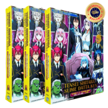 Tensei Shitara Slime Datta Ken Season 1+2 + Tensura Nikki Anime Dvd English Dub - £40.65 GBP
