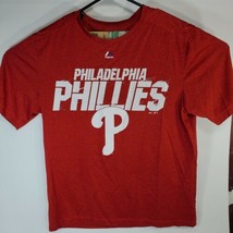 Philadelphia Phillies MLB Majestic Cool Base T Shirt Tee Size L Large - £11.03 GBP