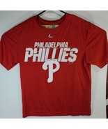 Philadelphia Phillies MLB Majestic Cool Base T Shirt Tee Size L Large - £11.00 GBP