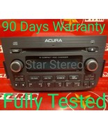 2005-2006 Acura MDX Radio Stereo 6 Disc CD Player 39101-S3V-A180 AC136U - $80.73 CAD