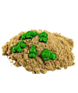 Excellerations Sensory Play Sand Natural with 5 Bonus molds 5lbs  - £27.79 GBP