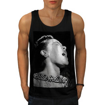 Billie Holiday Vocal Tee Jazz Music Men Tank Top - $9.99