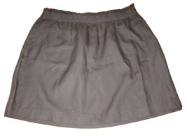 New Ann Taylor LOFT Black Pocketed Ruched Waist Band Mini Skirt Women Sz M - £19.46 GBP