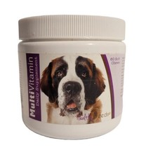 Healthy Breeds MultiVitamin 60 Soft Chew for Saint Bernard &amp; Large Dogs ... - £15.81 GBP