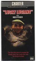 LUCKY LUCIANO (vhs) *NEW* built the largest crime ring in history, Out Of Print - £19.15 GBP