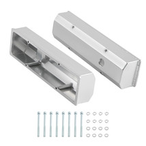 Aluminum Valve Covers Center Bolt Style Replacement For SBC 283 302 305 327 350 - £62.56 GBP