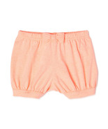 Garanimals Baby Girls Solid Knit Shorts Coral Size 12 Months - £13.36 GBP