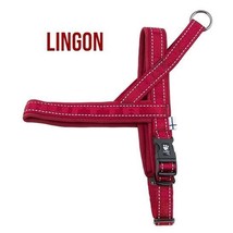 Hurtta Casual Padded Adjustable Harness Pet Dog Collar 24 in/60 Cm Lingon - £25.84 GBP